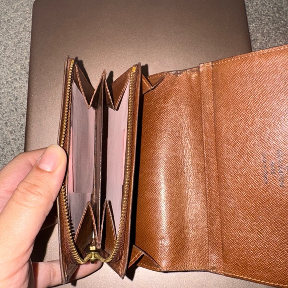 Authentic Louis Vuitton Classic Monogram canvas Porte Monnaie tressor wallet - Picture 8 of 8